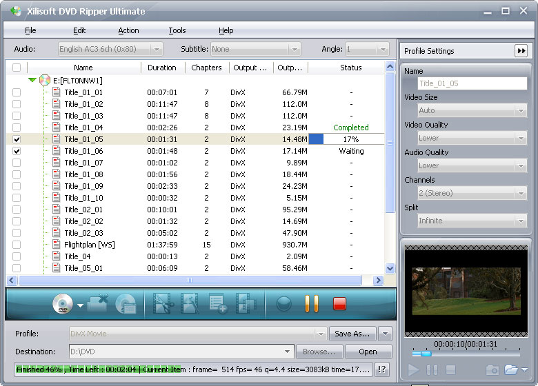 Xilisoft DVD Ripper Ultimate 5.0.47.1225 + Rus 