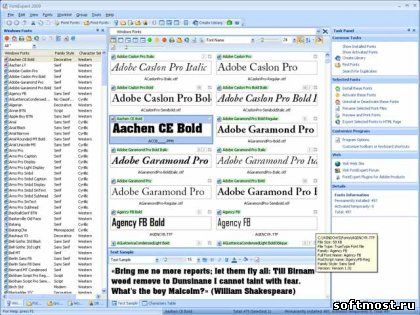 FontExpert 2009 10.1 Release 1 + crack Multi
